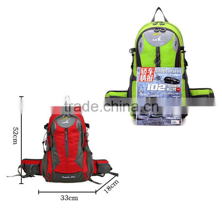 Fashion Outdoor Waterproof Hiking Backpack Travel Bag