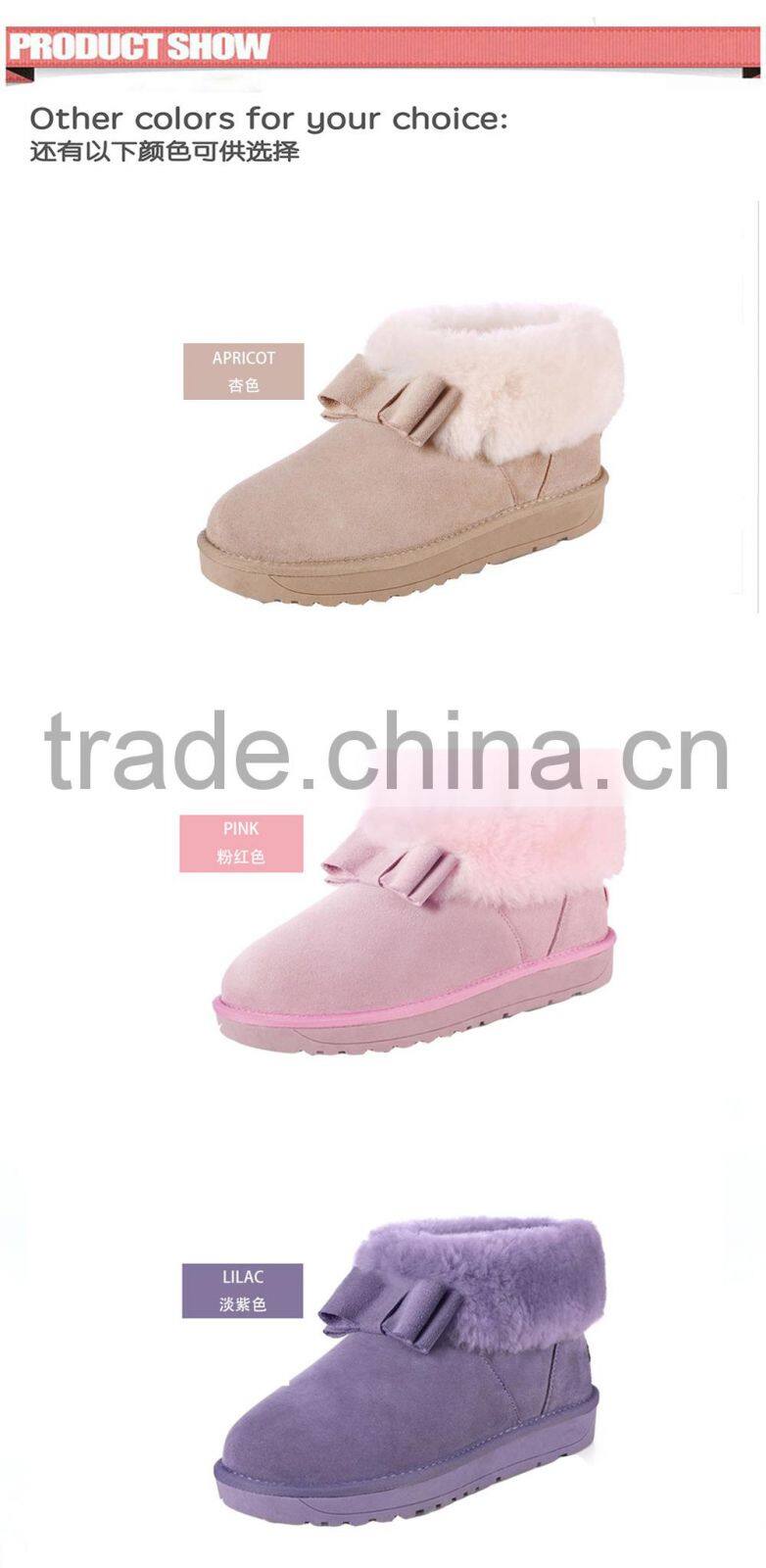 2015 hot cheap snow woman boot