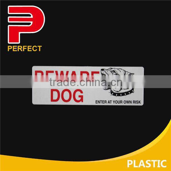 self adhesive plastic door push plate