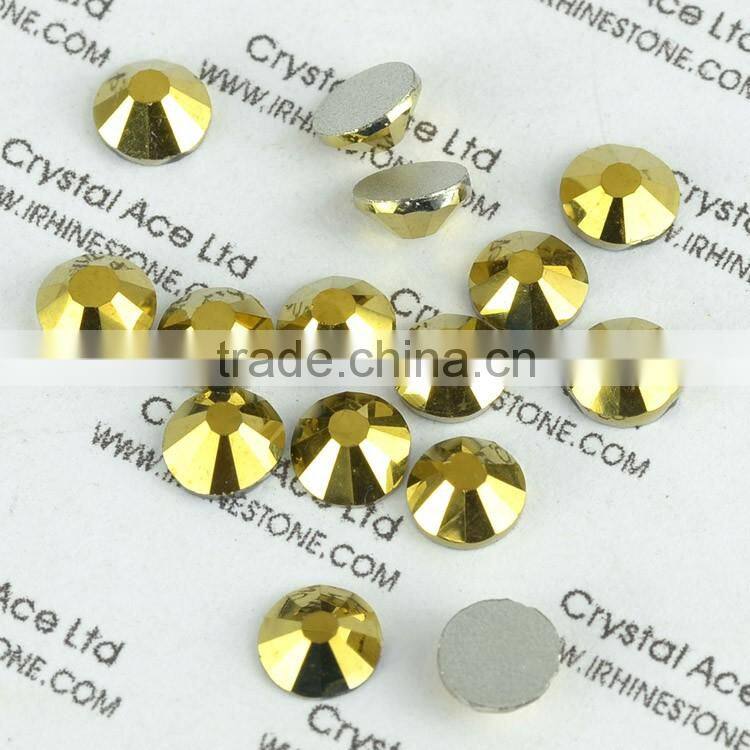 Best price 14 cuts non hotfix crystal rhinestones,rhinestone non hotfix,non hot fix stone,flat back rhinestone for phone