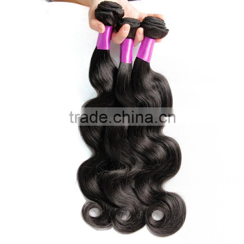 Alibaba Wholesale Brazilian Virgin Human Hair Extension, Cheap Body Wavy Human Hair Bundle, Unprocessed Human Hair Weft