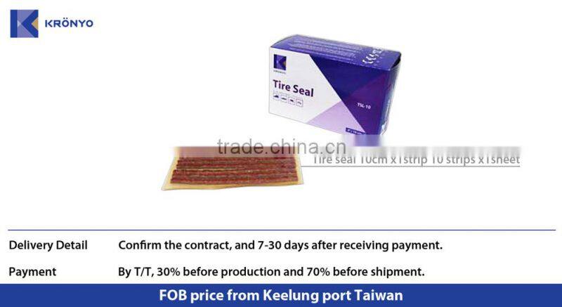 KRONYO tools kits motorcycle tyre repair tubeless tire seal string