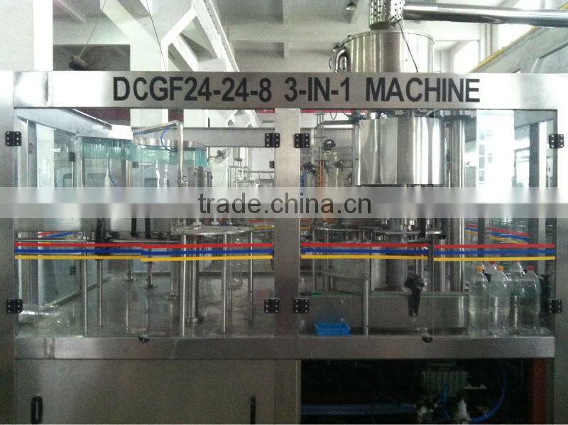 3 in 1 Carbonated /Soda Water filling Machine(hot sell)