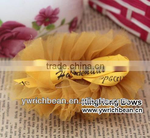 new styles! hot-sales handmade kids shabby flower with clip !cute girl hair flower clips ! hair flower clips for kids SF-149