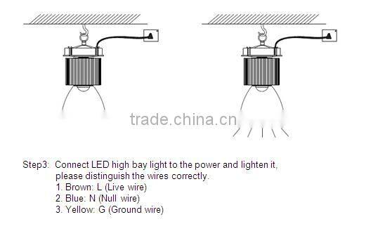 hotsell 5 year warranty led high bay light cob led high bay light 100w saa 100w high bay