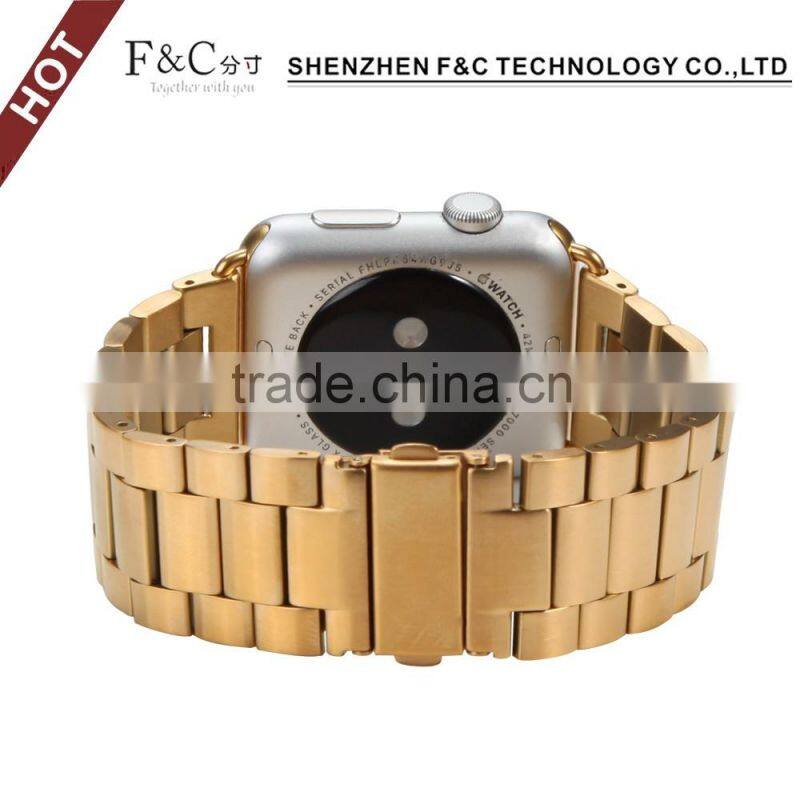 Hot selling Fashion high quality stainless steel band smart watchband for apple watch stainless steel band