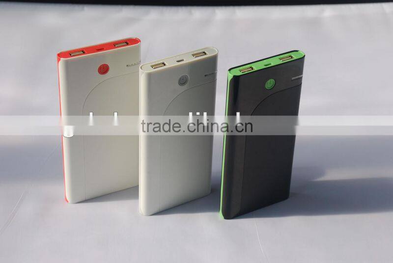 2014 high quality portable power bank charge 12000mah
