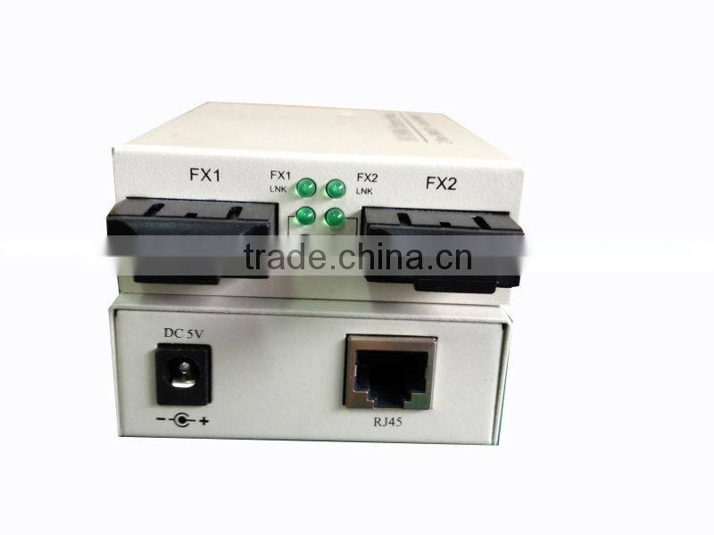10/100M 3 ports RJ-45 Ethernet Switch/2FX+1TX Fiber Switch