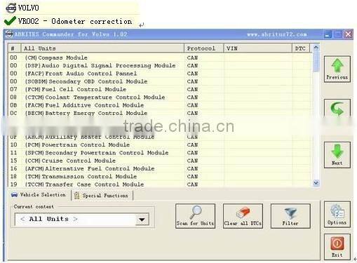 2016 Best Selling professional auto car key programming tools ORV Commander 4-in-1 Opel Renault Volvo auto Key Programmer