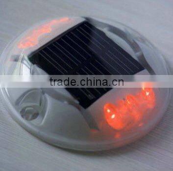 2015 hot sale colorful solar road stud with strong reflector