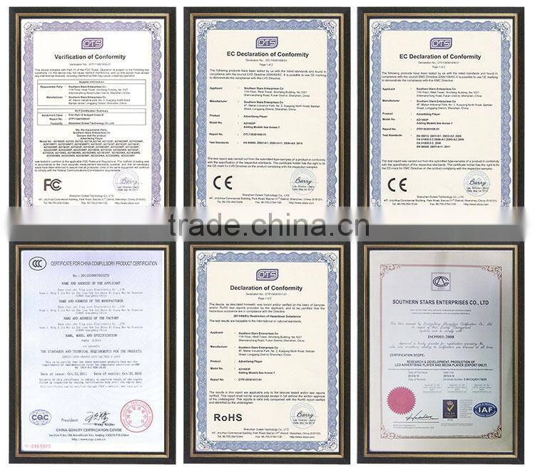 10 inch open frame advertising digital sign