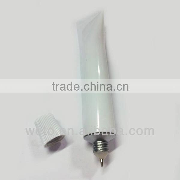 promotional ballpen plastic fashionable ointment shaped pen