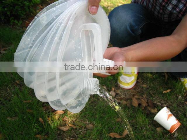 outdoor camping hiking plastic car washing bucket