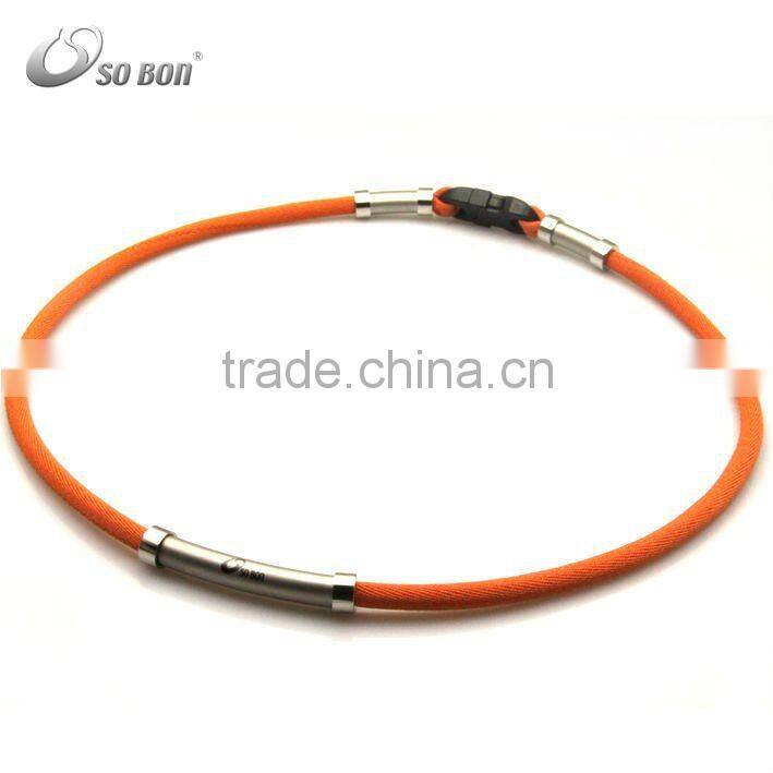 Health fashion baseball germanium Sports titanium necklaces jewelry