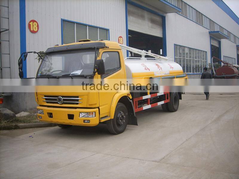Bottom price vacuum pump waste water carrier truck