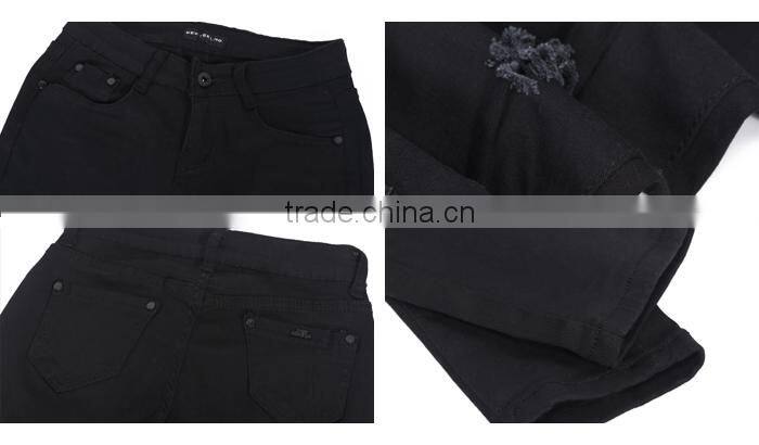 Long skinny jeans pants price guangzhou jeans jeans women