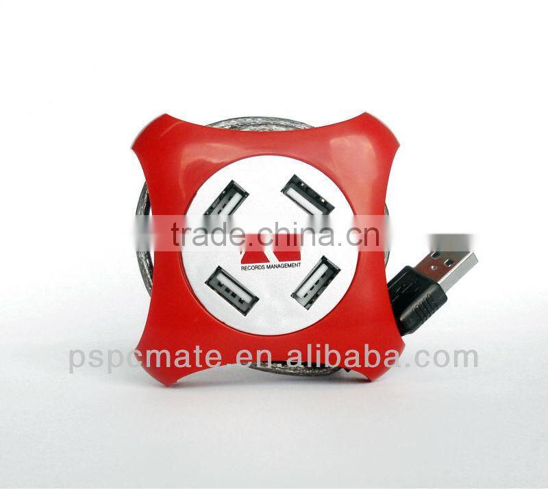 alarm clock USB HUB with 4 port , best gift for promotion! !!!!