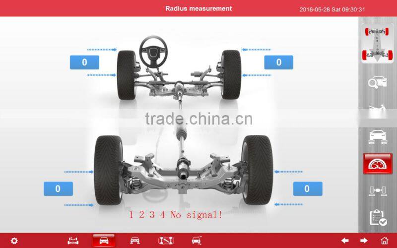 3D wheel alignment machine price for wheel positioning function