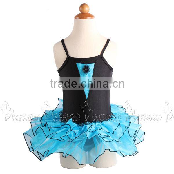 multicolored child dance costumes dance dress BR053