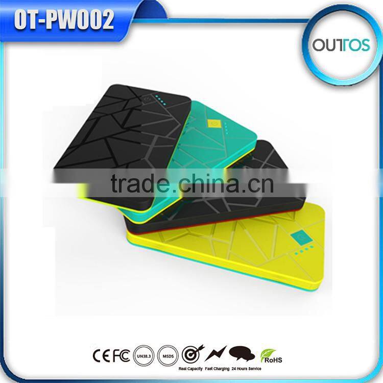 Promotional gift mobile accessories portable slim power bank battery case for samsung