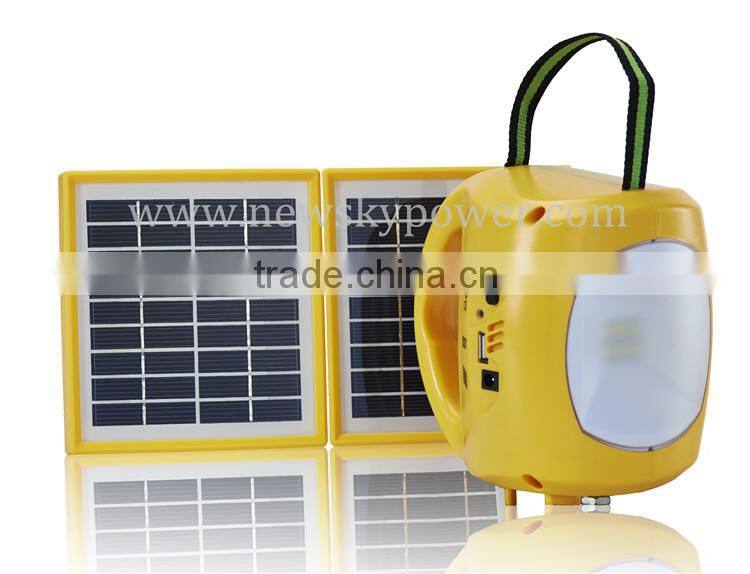 led portable emergency light mini solar powered led light solar lantern