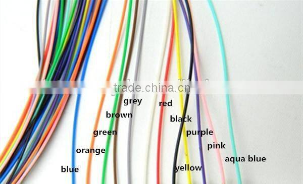 SC/UPC fiber optic pigtail sets SC singlmode 9/125 0.9mm 12 color fiber optic pigtails