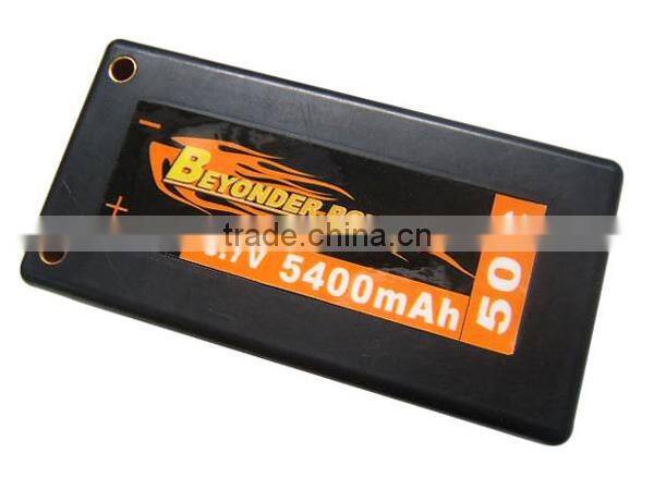 Hard case 3.7v rc helicopter battery korean car battery for airplane/car/toy, factory wholesale rechargeable rc lipo battery
