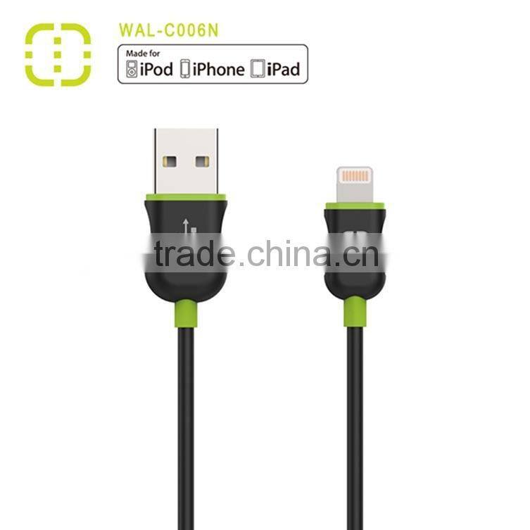MFi certificated manufacturer original 8pin sync & chargeusb cable for iphone5