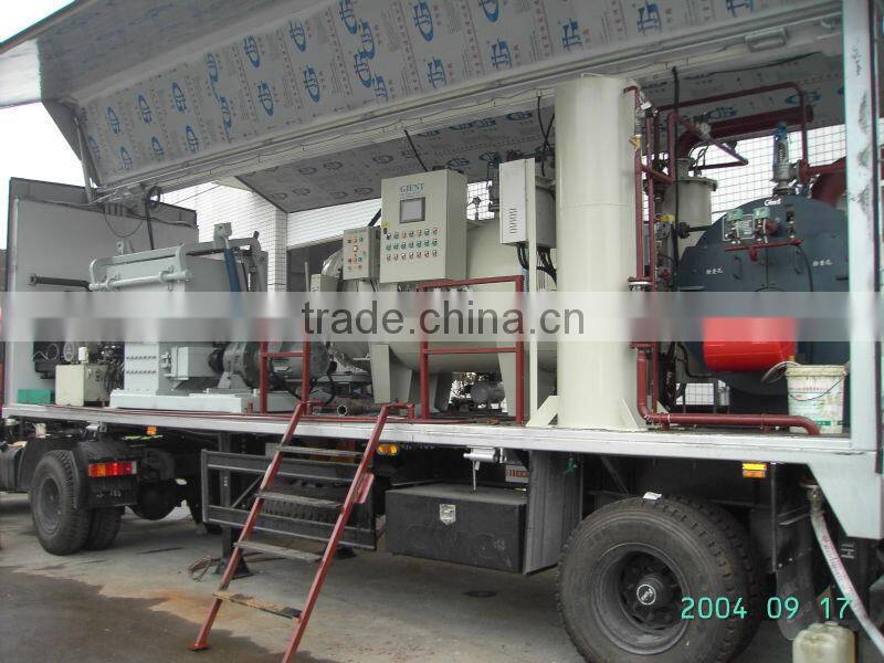 truck for medical waste treatment