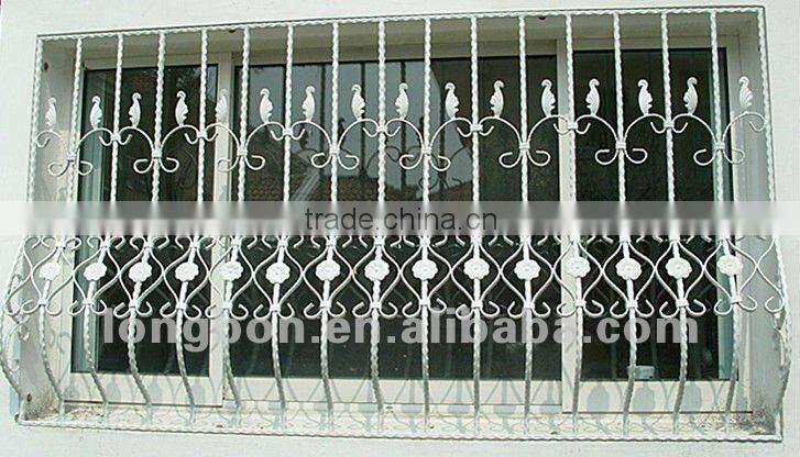 Top-selling modern artistic steel window fence