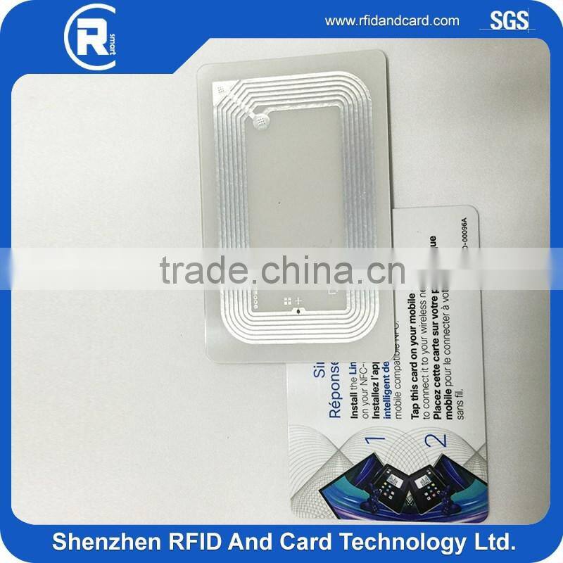 MIFARE DESFire EV1 2Krfid smart ISO PVC blank or printing card