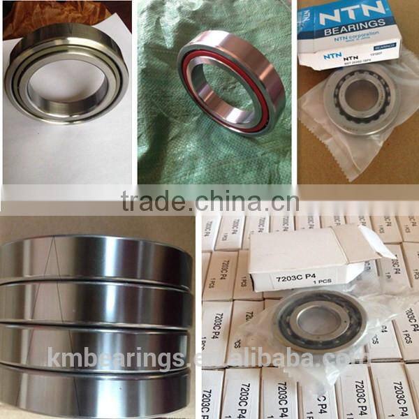 China high speed single row angular contact ball bearing 7203/high quality 7203 bearing