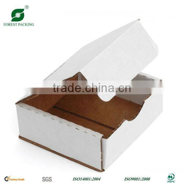 WHITE CORRUGATED EASTER EGG PAPER BOX