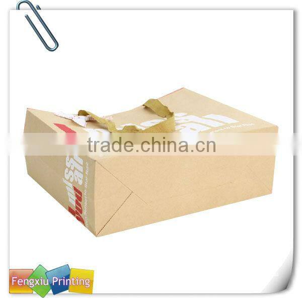 Ecofriendly Kraft Paper Bag with Full Color Printing