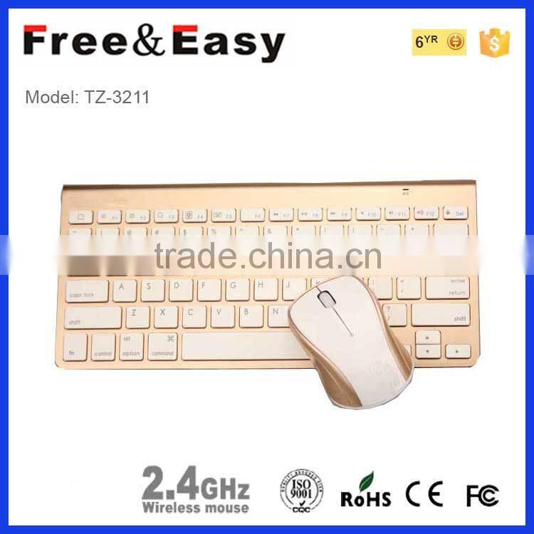 1 Year warranty 10meter working distance wireless keyboard&mouse combo