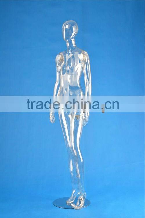 Full body transparent mannequin