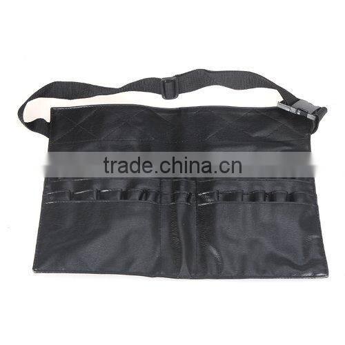 PU Professional Cosmetic Makeup Brush Apron Bag Artist Belt Strap Holder