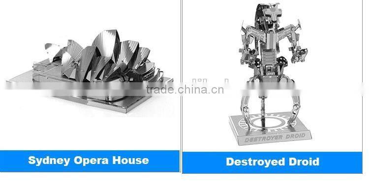 Animal Scorpion model of metal DIY 3d puzzles