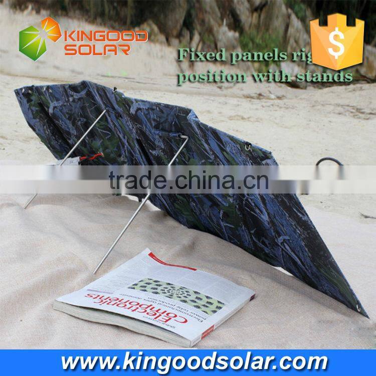 2016 New Products arriving 60watt Portable foldable solar panel charger for car