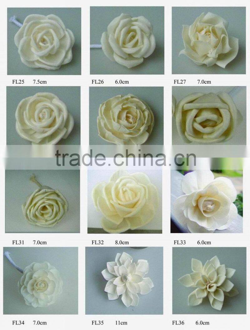 handmade sola wood flower