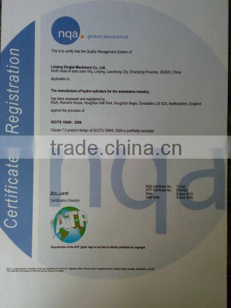 Customized Imported Seal Hydraulic Cylinder For Metal/cotton Baler Machine