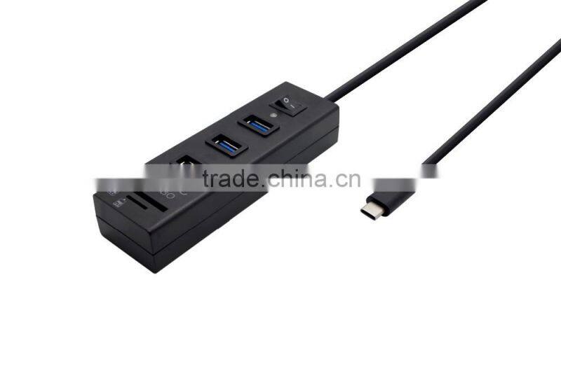 USB 3.1 Hubs, USB C hub, usb Type-C USB 3.0 +3 Ports 2.0 HUBS , USB-C hub