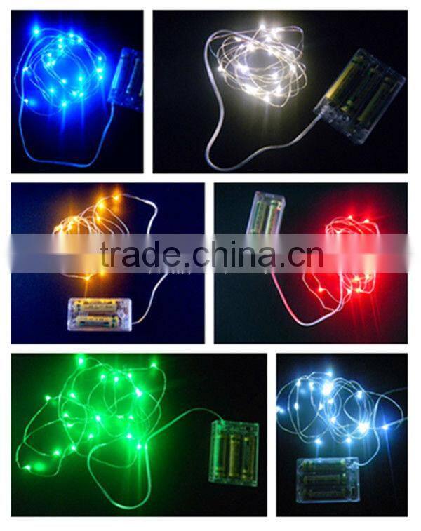 Mini holidays copper wire string LED light YH-9000