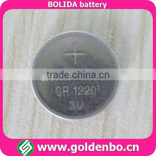 Coin type lithium battery CR1220