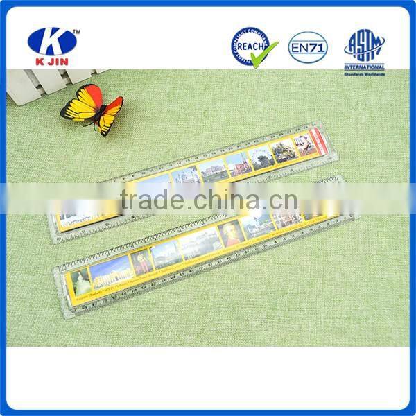 hot selling 30cm plastic ruler for kids