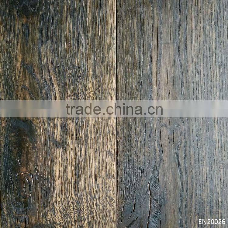Antique Style Smoked White Oak Timber Flooring