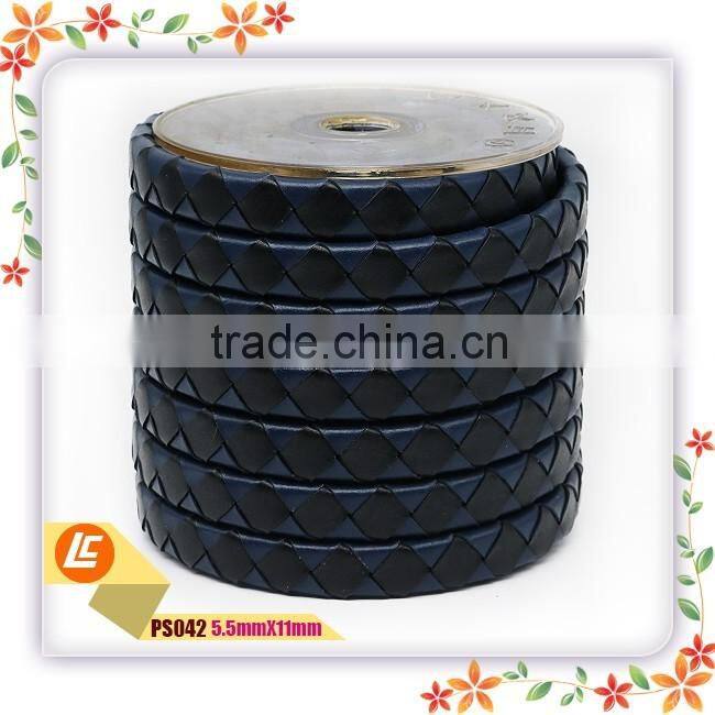 5mm X 11mm Bolo Plain Leather Cord Wholesale Price for 100 Meters