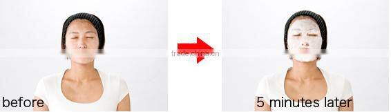 Reliable carbonated face pack as anti wrinkle whitening cream