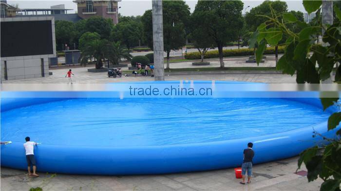 giant inflatable pool for adult /paddle boat