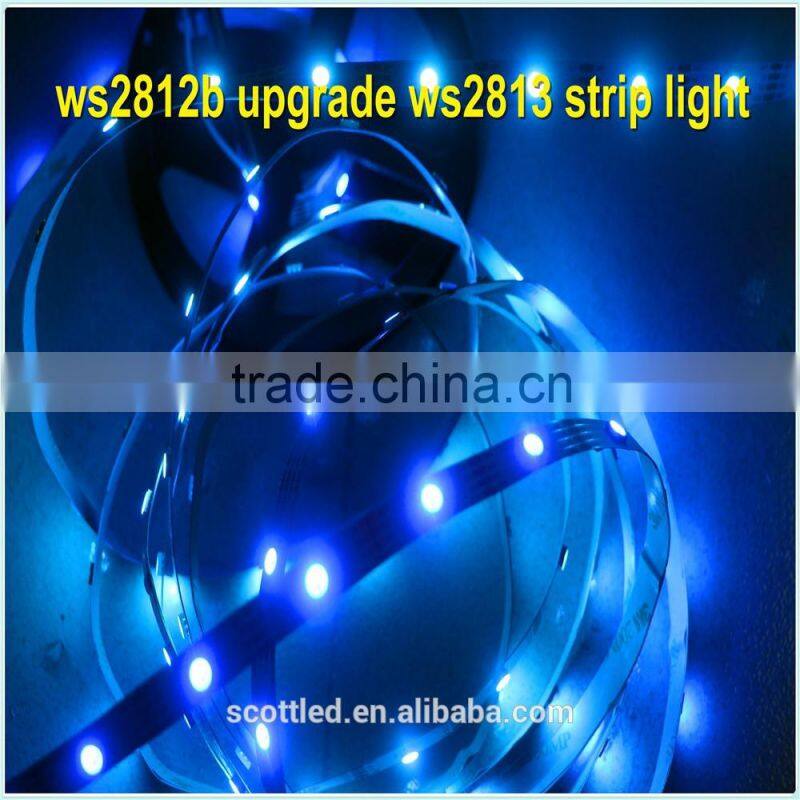 ws2812b upgrade ws2813 led strip light with 30leds/m damaged 1pcs led don't effect all led working on same time New Items